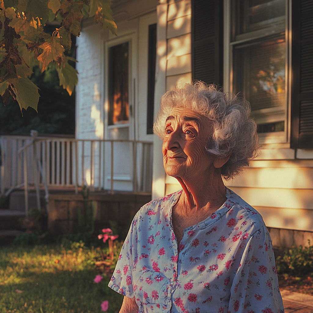 Une femme souriante | Source : Midjourney