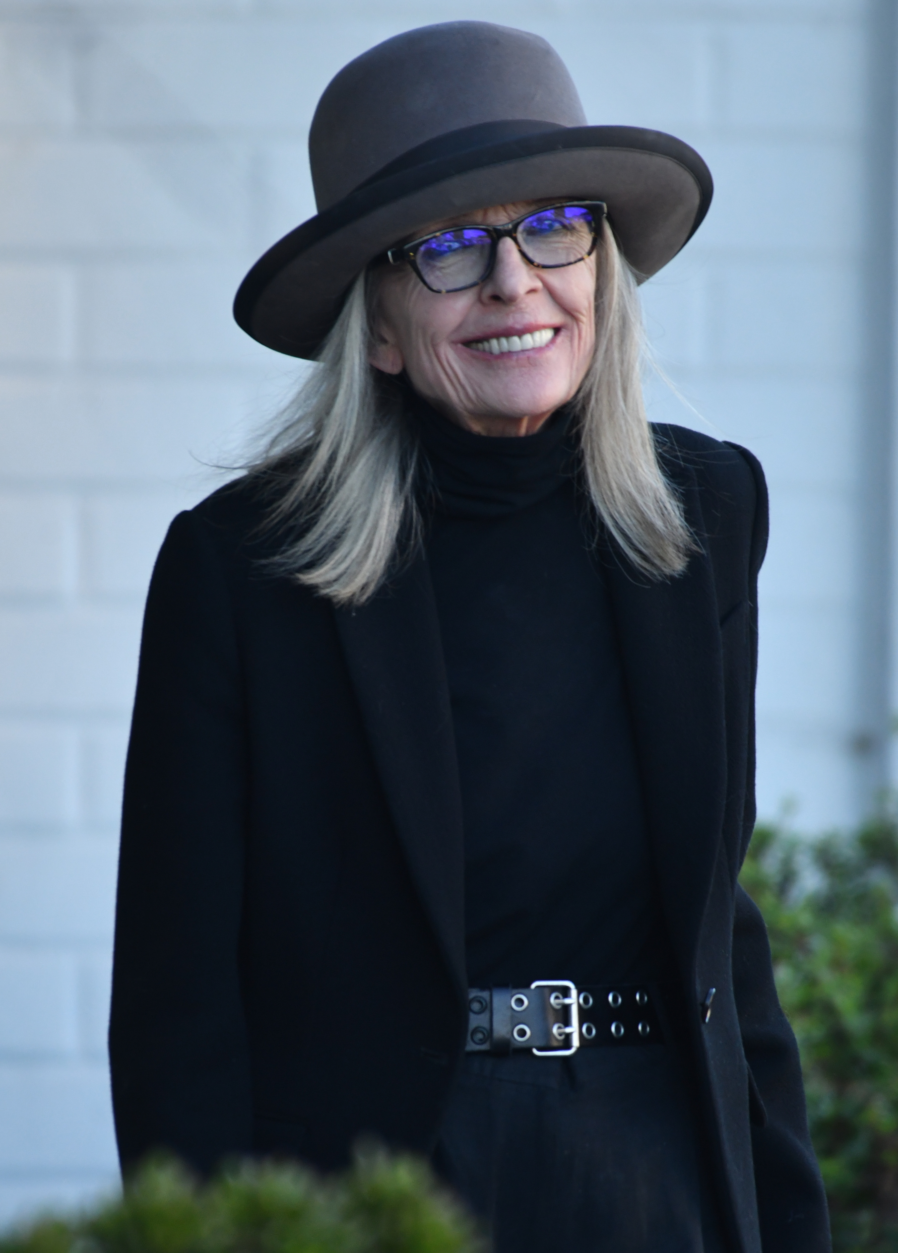 Diane Keaton est vue le 20 août 2024, à Brentwood, en Californie. | Source : Getty Images