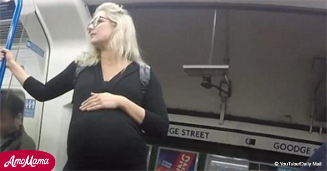 Une femme enceinte est entrée dans le métro. Une expérience a révélé les réactions des passagers