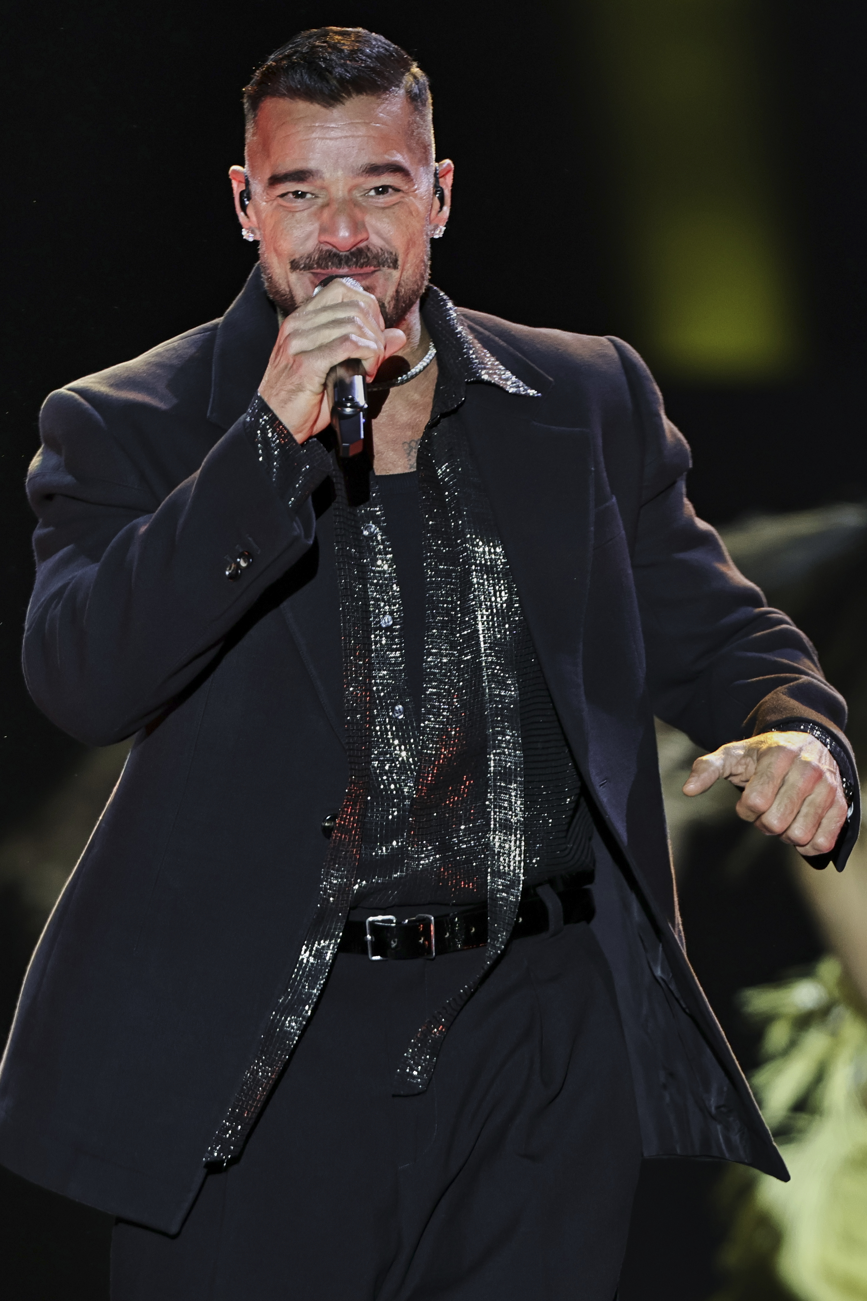 Ricky Martin se produit lors d'un concert à l'Estadio Fray Nano le 14 mars 2026, à Mexico, au Mexique. | Source : Getty Images