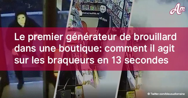 Le premier générateur de brouillard dans une boutique: comment il agit sur les braqueurs en 13 secondes