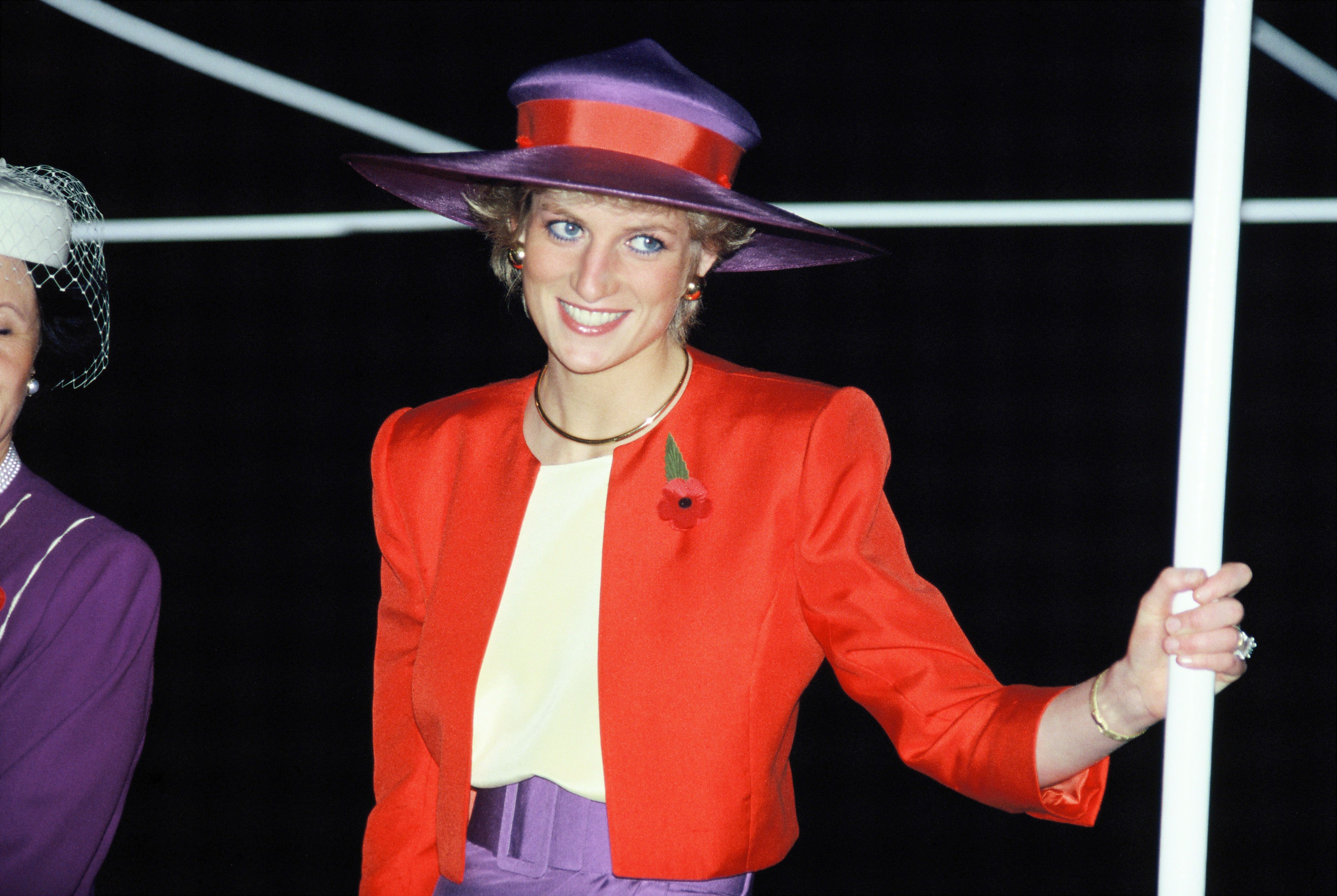 Diana, princesse de Galles, lors de sa visite officielle à Hong Kong. | Source: Getty Images