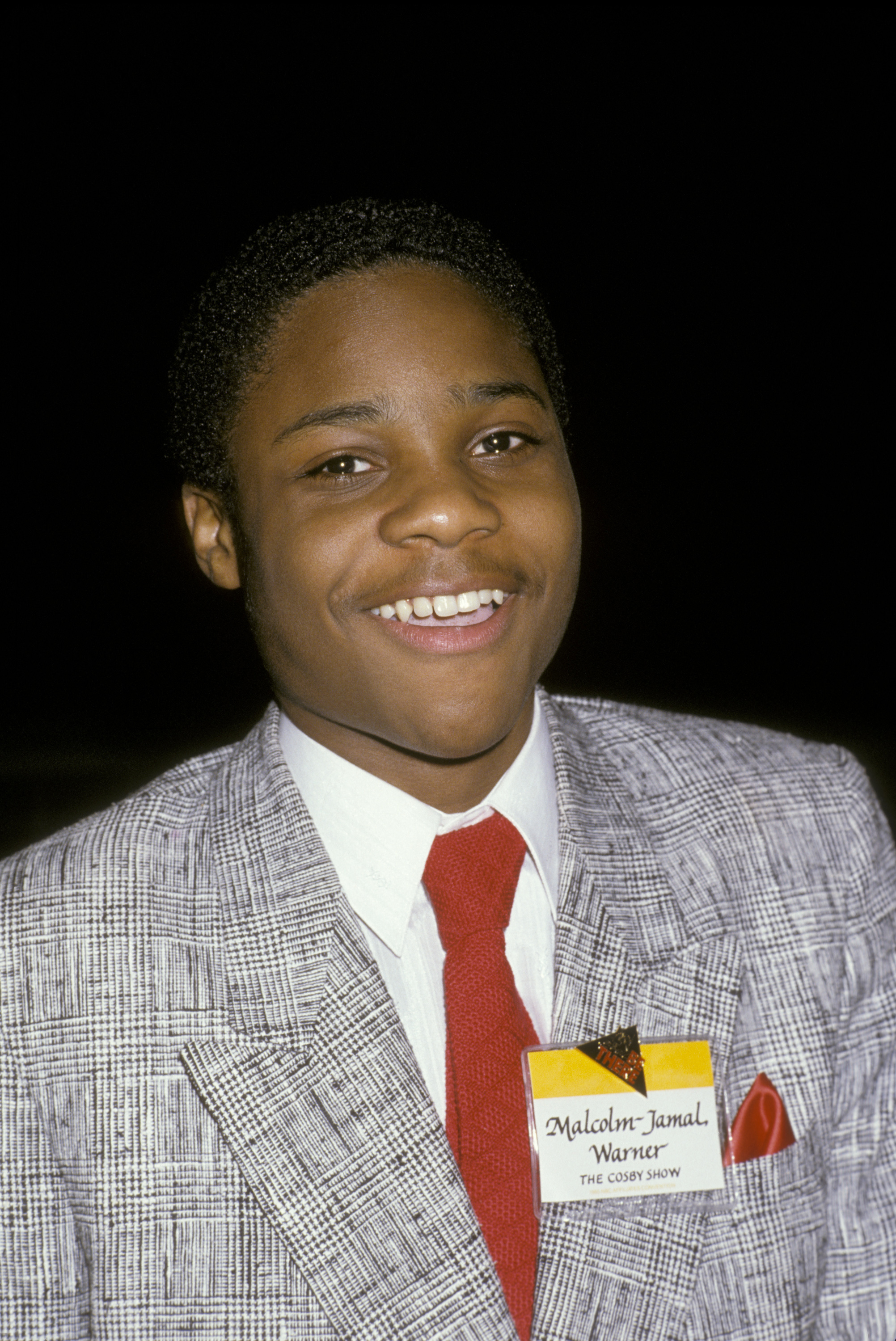 Malcolm-Jamal Warner à la soirée des affiliés de la chaîne de télévision NBC à l'hôtel Century Plaza le 12 mai 1985. | Source : Getty Images