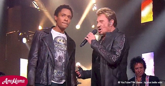 Vous souvenez-vous de l'incroyable duo de Johnny Hallyday avec le premier gagnant de "The Voice" ?