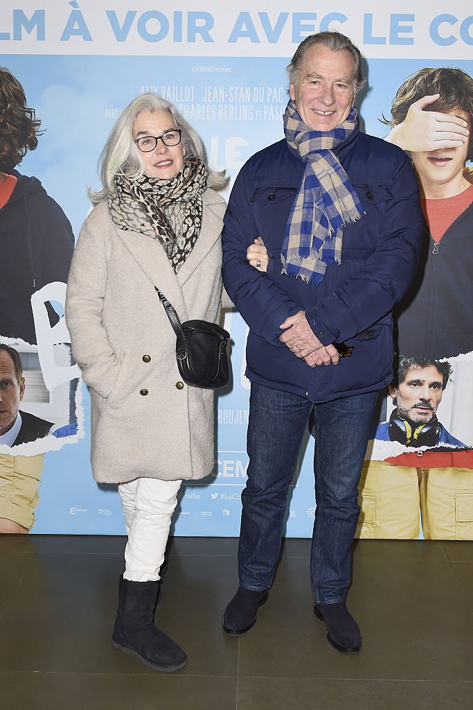 Maryline Leymergie et William Leymergie assister à la "Le Coeur En Braille" Paris Premiere au Cinéma Gaumont Marignan le 4 décembre 2016 à Paris, France. | Photo : Getty Images