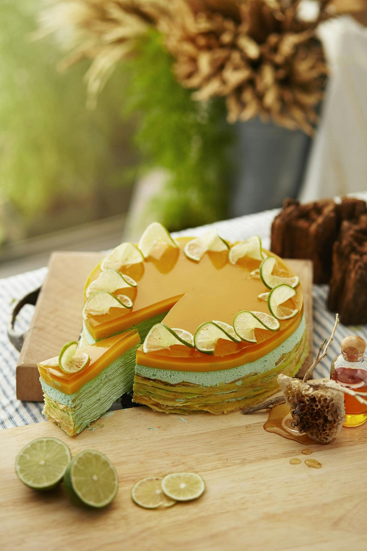 Un gâteau en tranches | Source : Pexels
