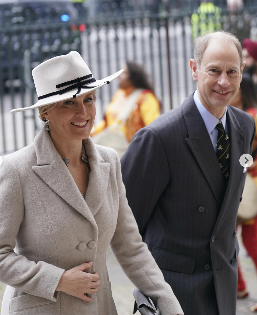 Le duc et la duchesse d'Édimbourg vus dans un post Instagram daté du 11 mars 2024 | Source : Instagram.com/theroyalfamily/