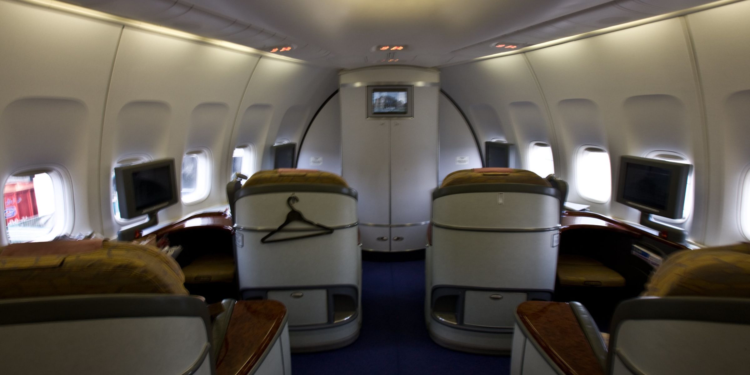 L'intérieur d'un avion | Source : Flickr