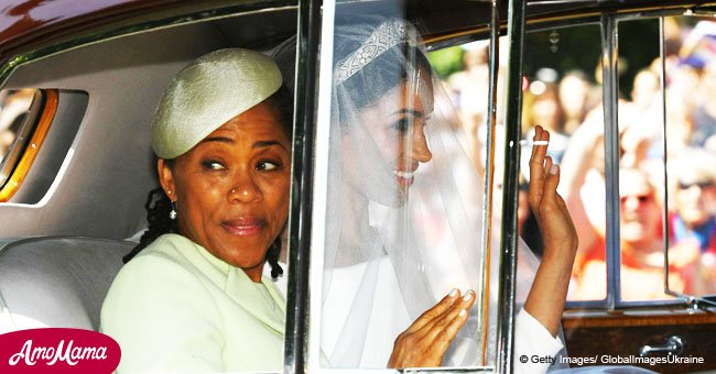 La mère de Meghan Markle était resplendissante lors du mariage de sa fille et a même versé quelques larmes