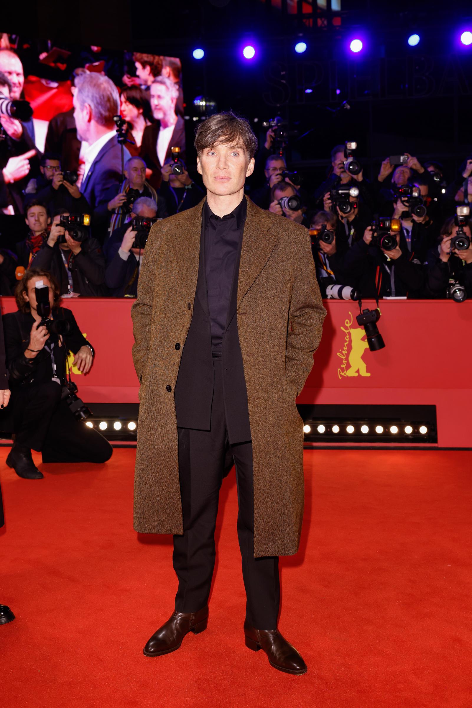 Cillian Murphy à la première de "Small Things Like These" lors du 74e Festival international du film de Berlin, à Berlin, en Allemagne, le 15 février 2024 | Source : Getty Images