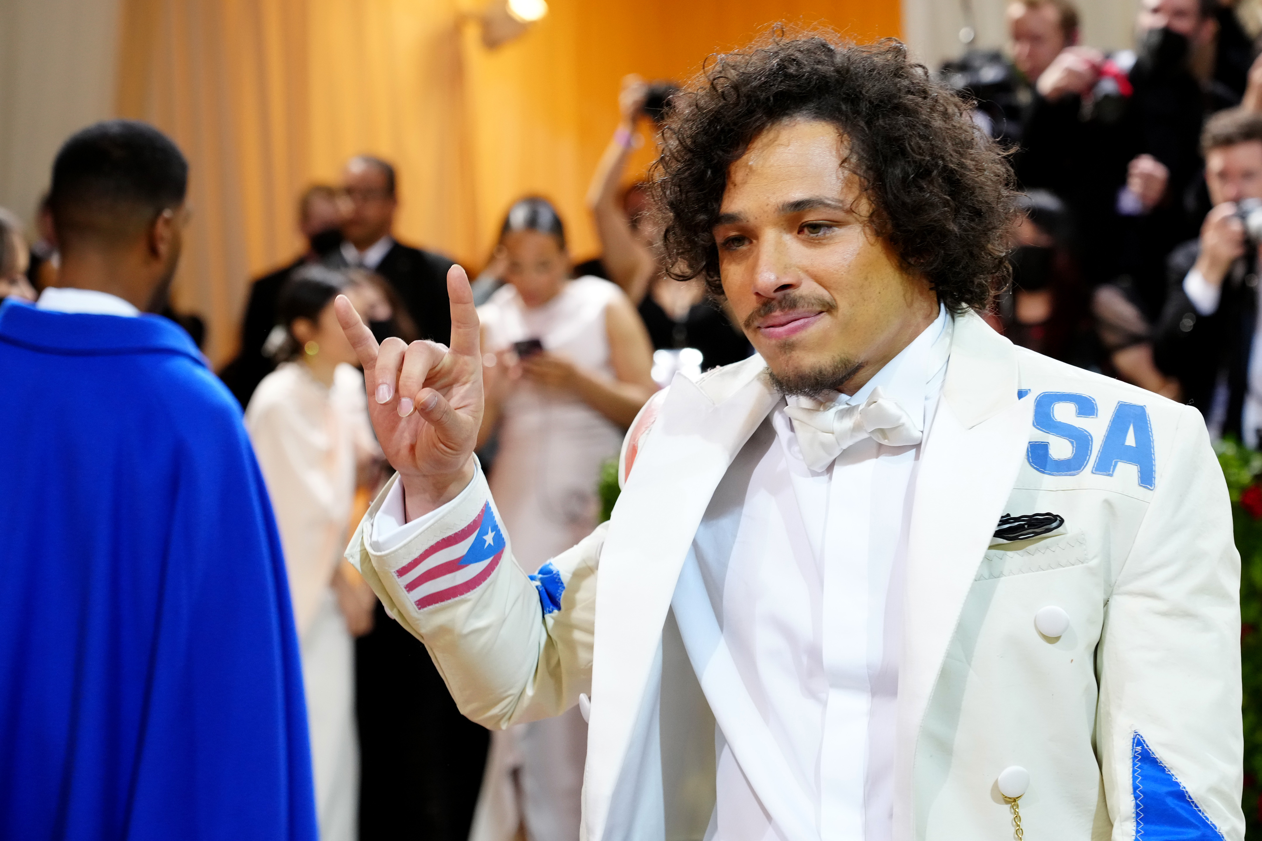 Anthony Ramos assiste au 2022 Met Gala Celebrating "In America : An Anthology of Fashion" au Metropolitan Museum of Art le 02 mai 2022, à New York City | Source : Getty Images