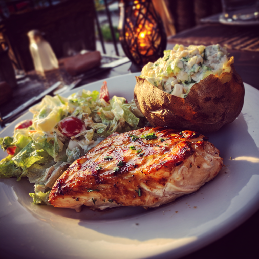 Une assiette de nourriture | Source : Midjourney