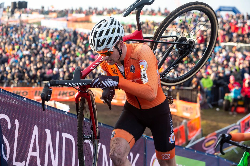 David van der Poel participe au Championnat du monde Cyclo-cross UCI 2019 | Getty Images