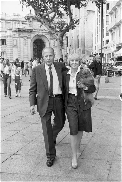 Annie Cordy avec son mari Bruno, octobre 1982 François-Henri Bruneau. | Photo : Getty Images