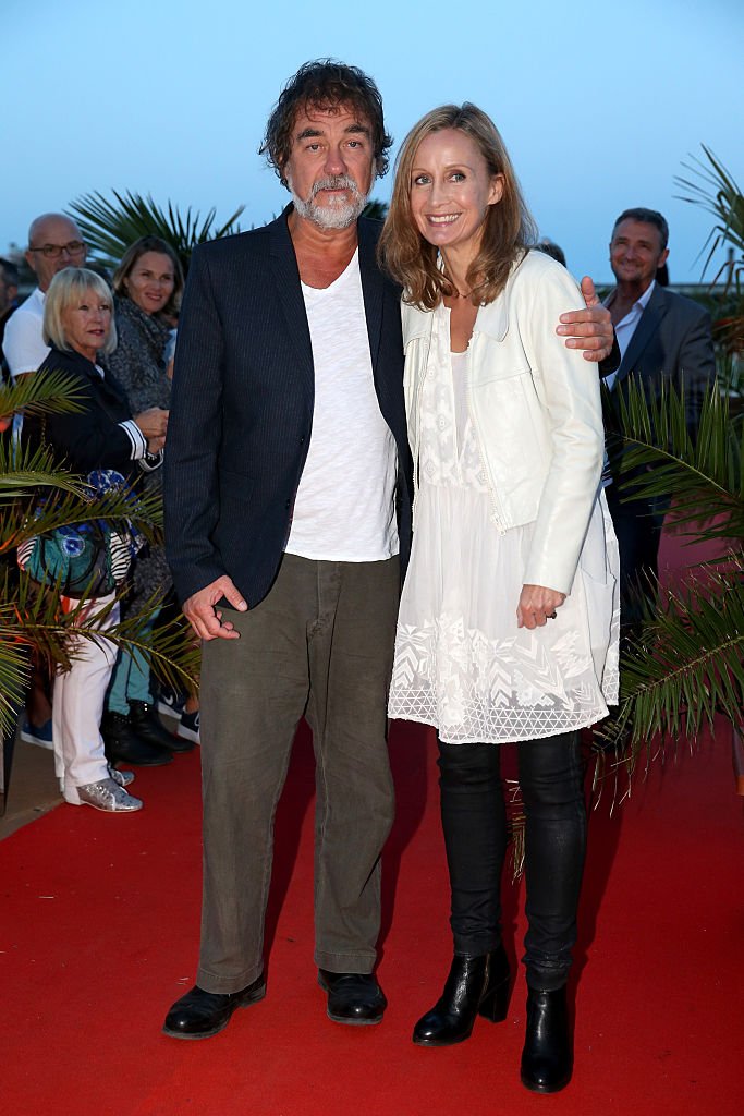 Olivier Marchal et Catherine Marchal en 2015. l Photo : Getty Images