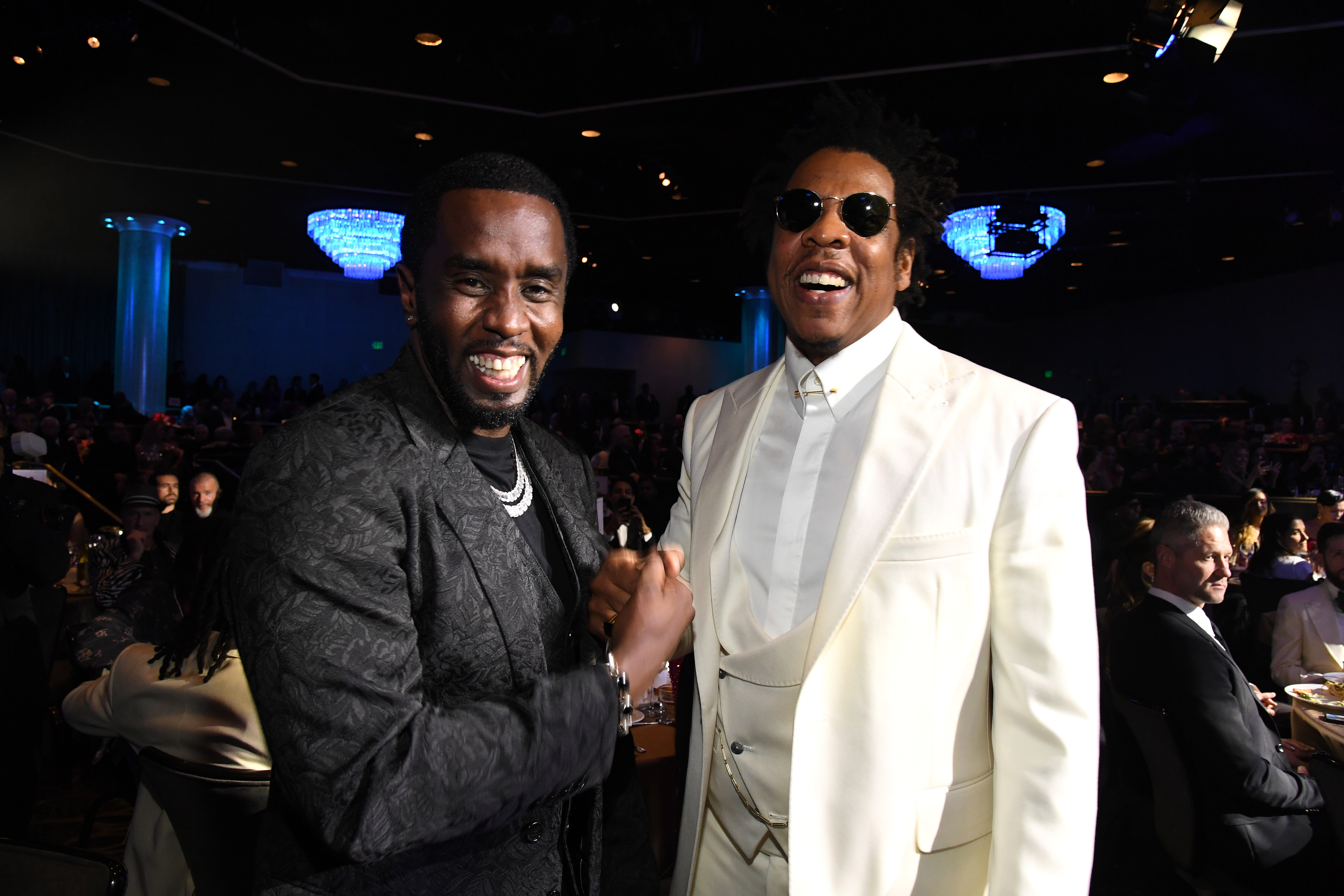 Sean "Diddy" Combs et Jay-Z Carter au gala pré-Grammy et au Grammy Salute to Industry Icons Honoring Sean "Diddy" Combs à Beverly Hills, Californie le 25 janvier 2020 | Source : Getty Images