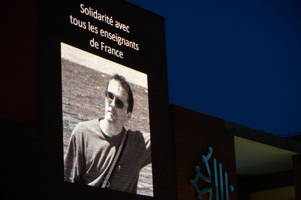 Hommage à Samuel Paty. | Photo : Getty Images