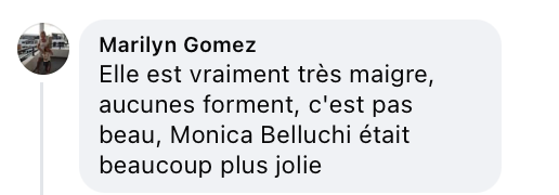 Commentaire d'un internaute I Source : https://www.facebook.com/reel/1403549441563226