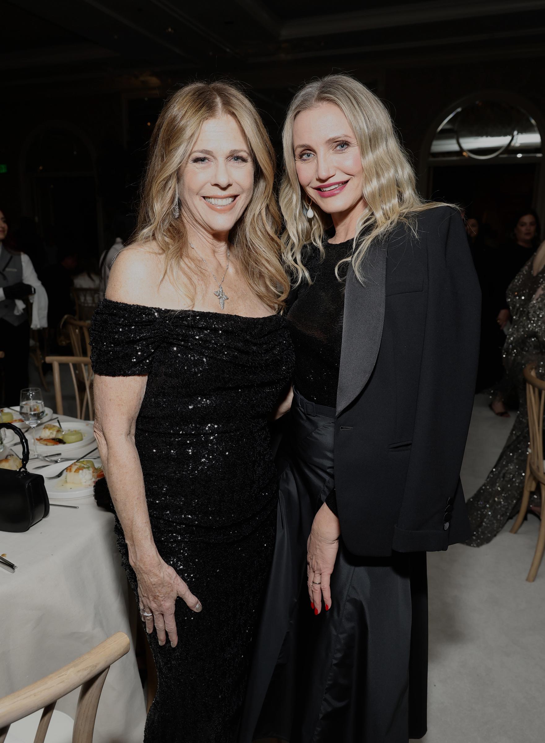 Rita Wilson and Cameron Diaz le 19 novembre 2024, à Los Angeles, Californie | Source : Getty Images