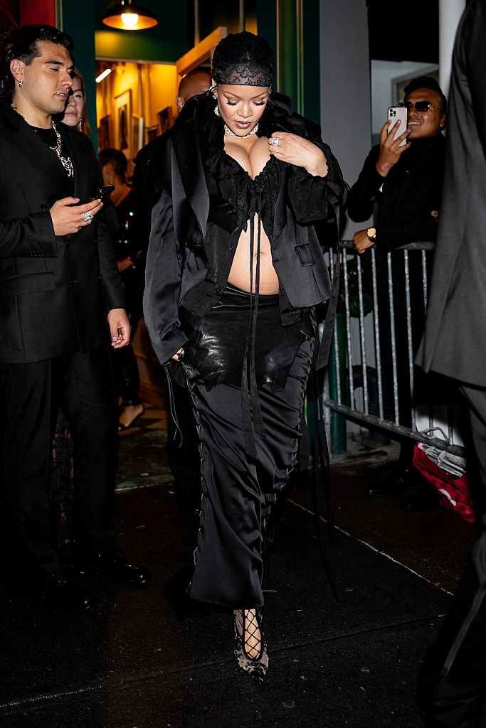 Rihanna a fait une apparition éblouissante lors de l'After-Party A$AP Rocky x Ray-Ban Met Gala à New York le 5 mai 2025.