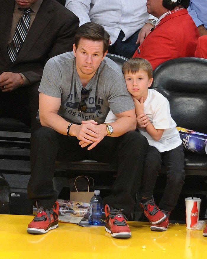 Mark Wahlberg et son fils I Image: Getty Images