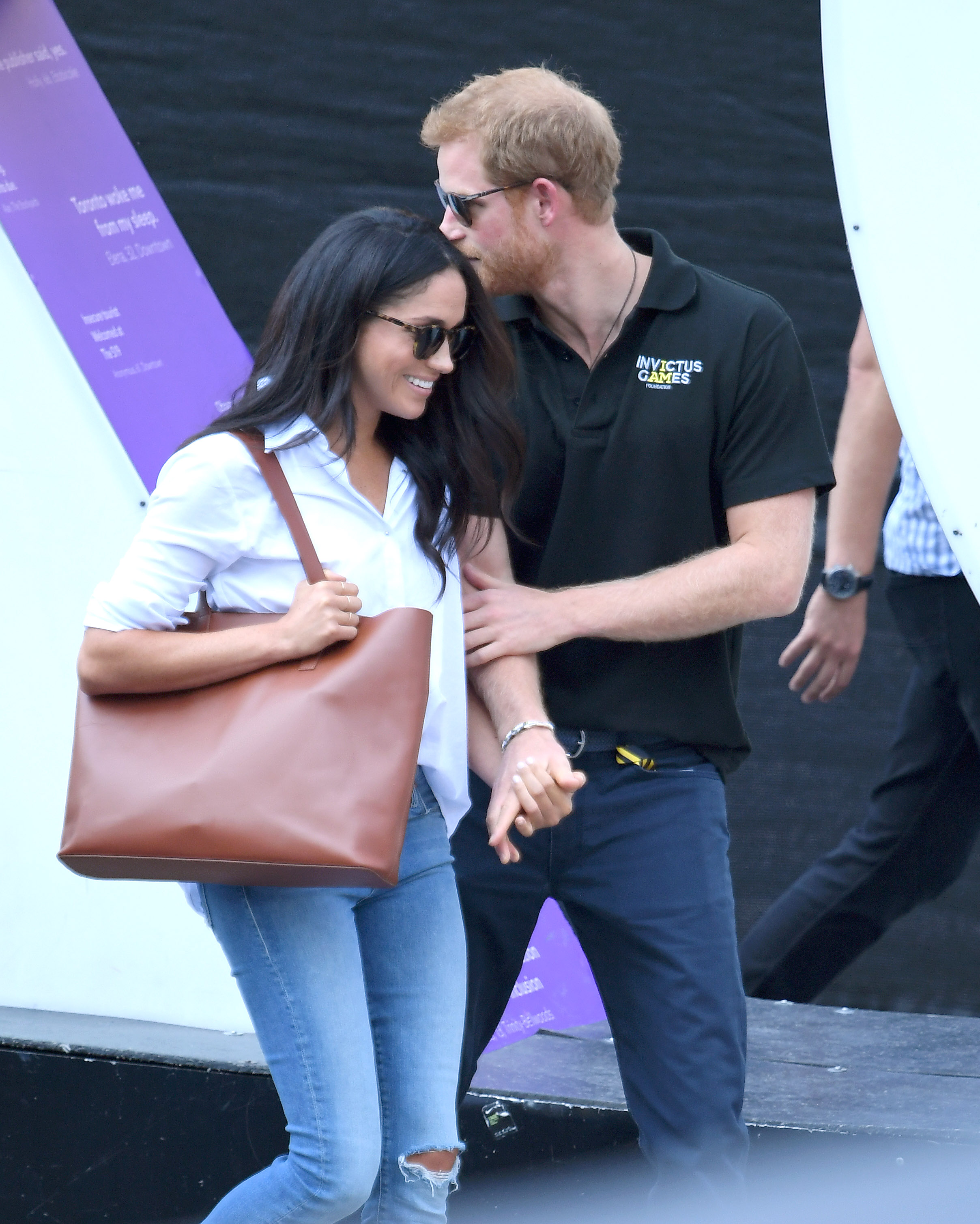 Meghan Markle et le prince Harry au Nathan Philips Square le 25 septembre 2017 | Source : Getty Images