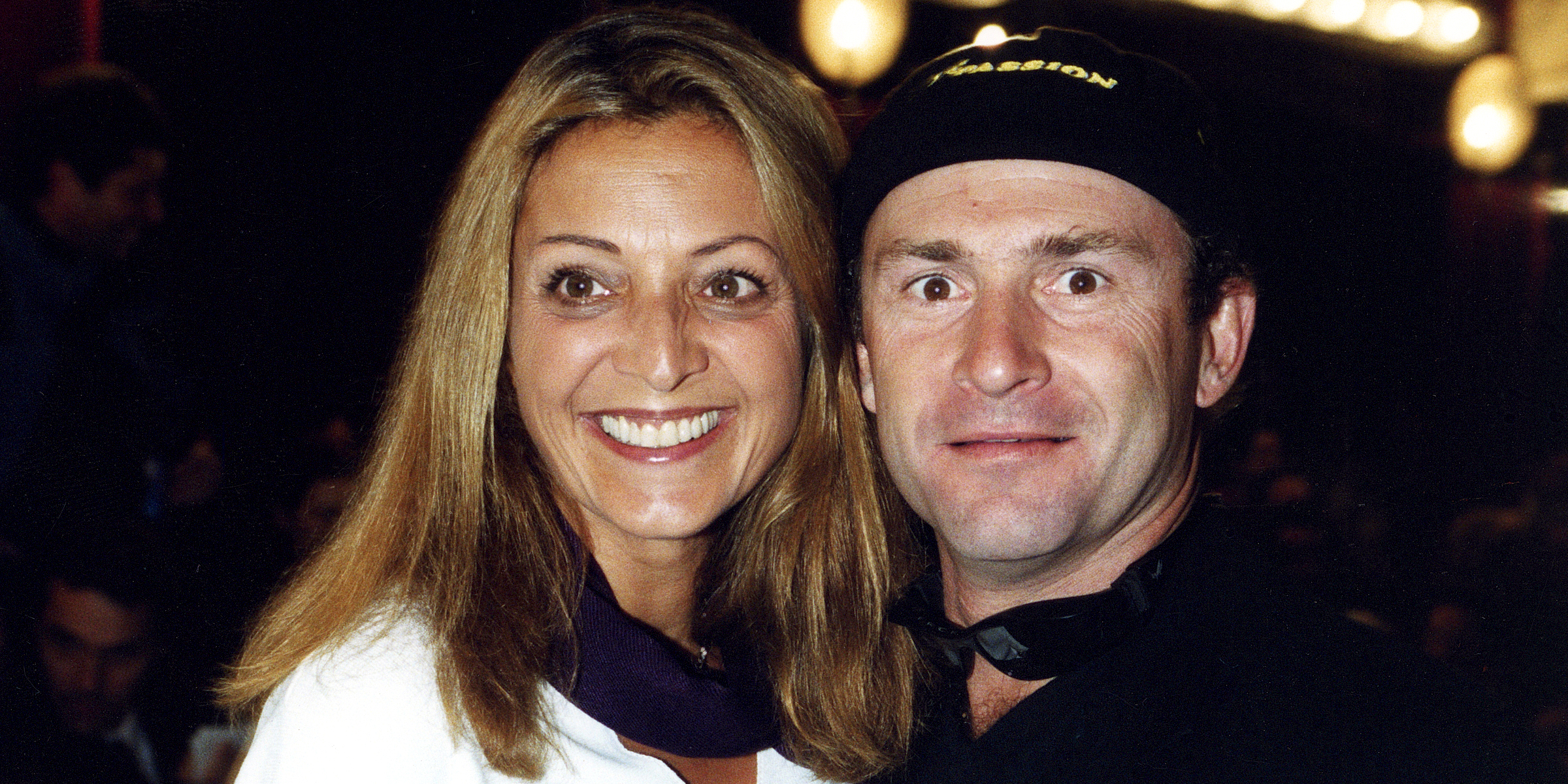 Vincent Lagaf' et son ex-femme, Véronique | Photo : Getty Images