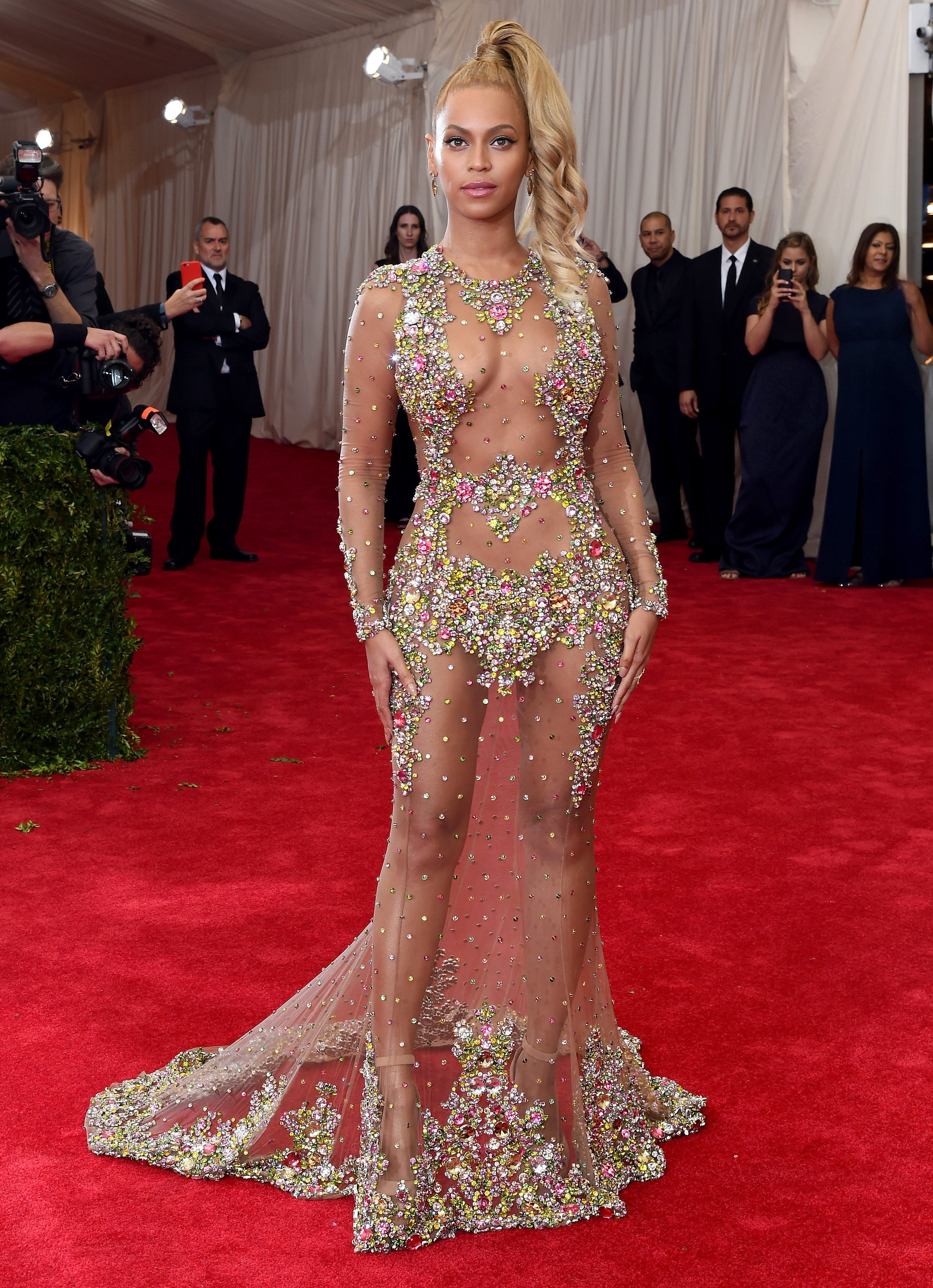 Beyonce au musée d'art métropolitain le 4 mai 2015 à New York. | Source : Getty Images