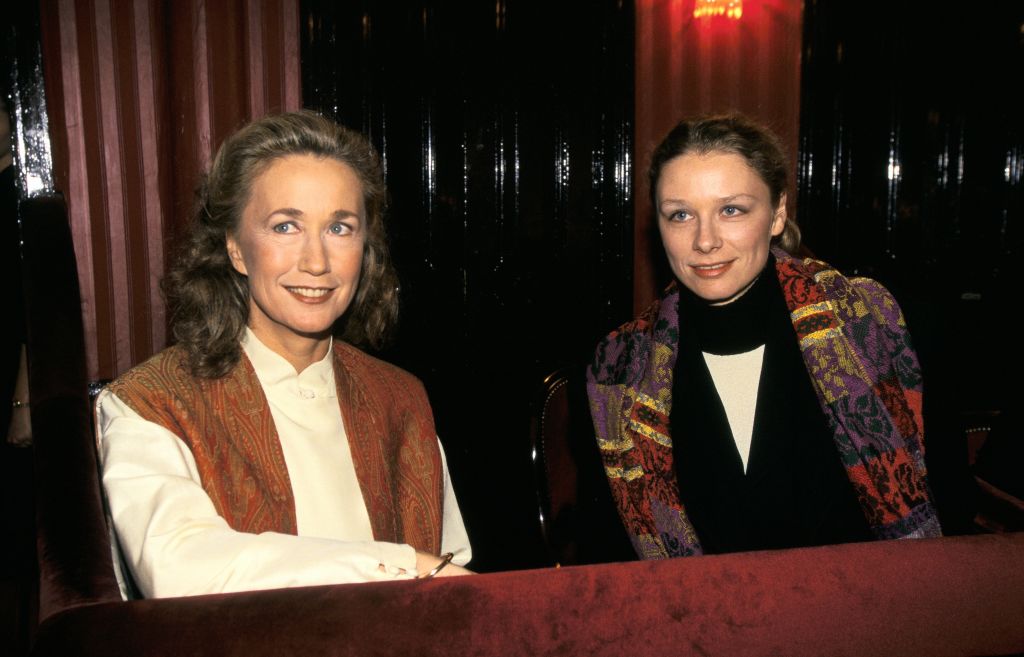 Brigitte Fossey et sa fille Marie Adam le 2 décembre 1996 en France | Source : Getty Images