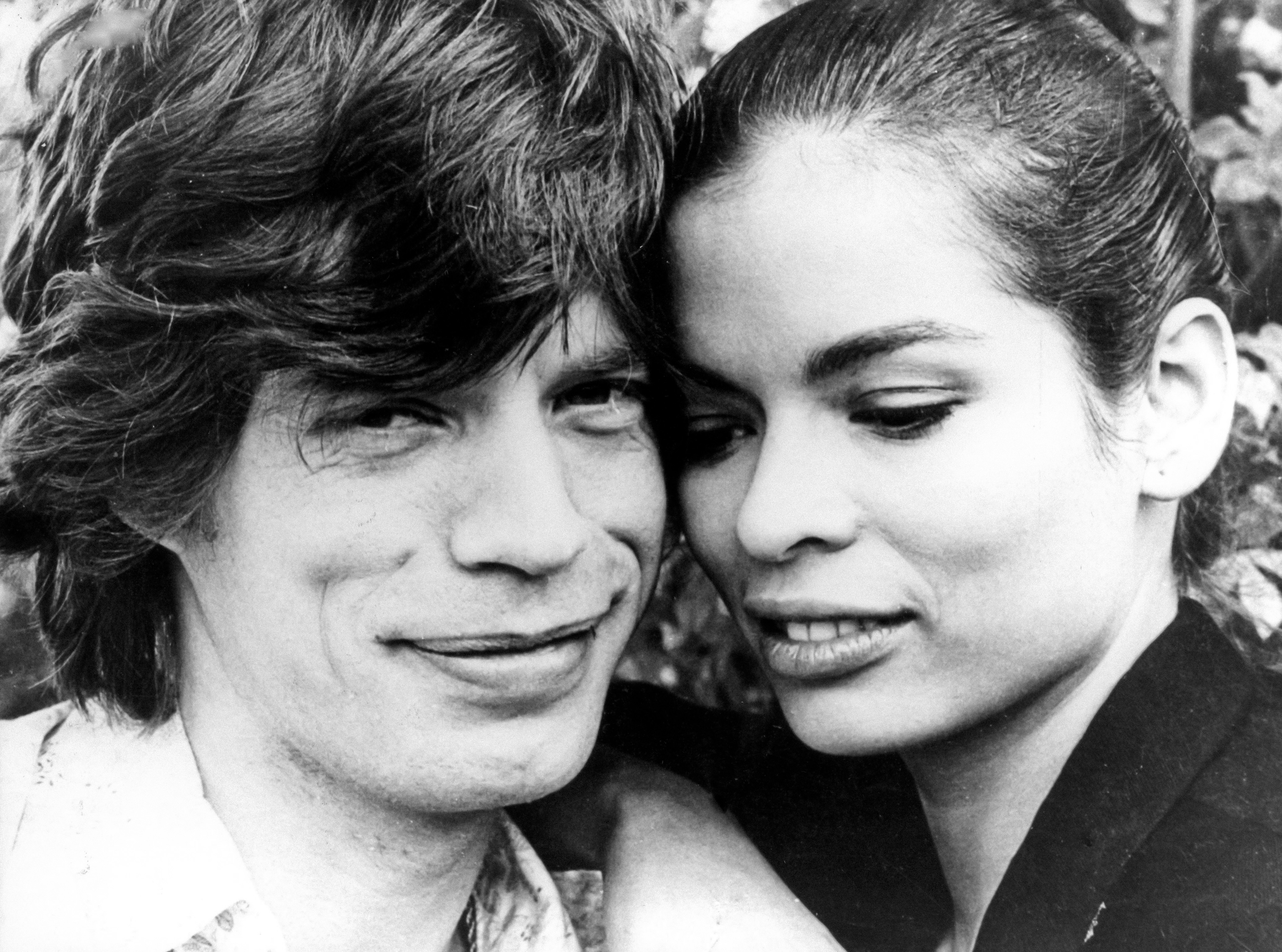 Mick Jagger et Bianca Jagger photographiés le 1er janvier 1970 | Source : Getty Images