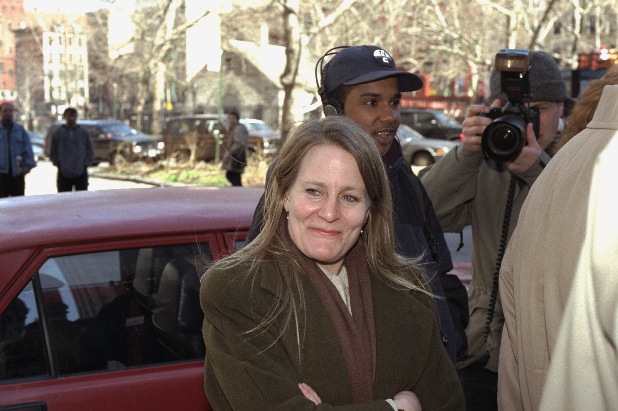 Patricia Brentrup à la Cour Suprême à Lower Manhattan, New York City, le 1er avril 1997 | Source : Getty Images
