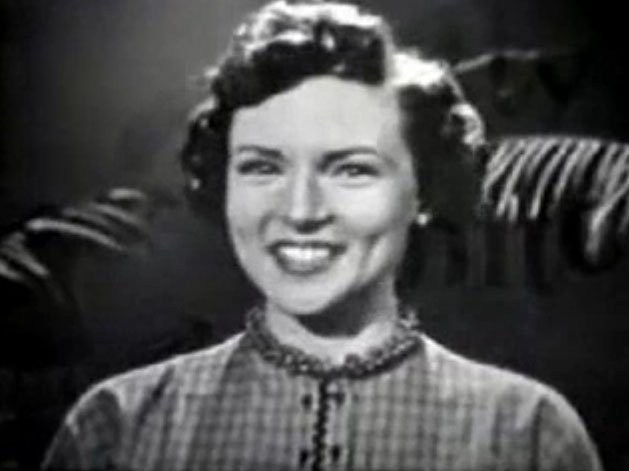 Betty White en 1954. I Image: Wikimedia Commons.