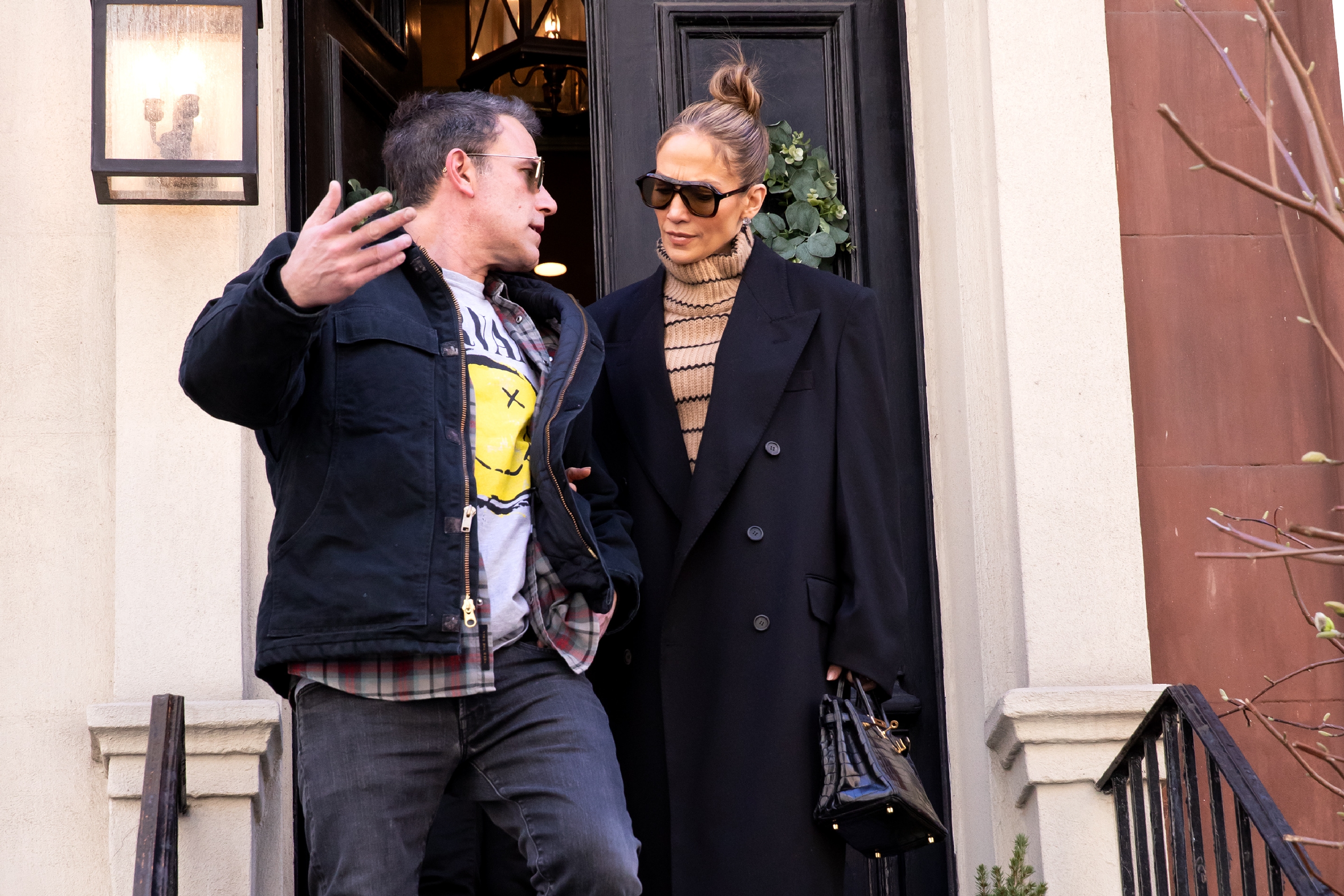 Ben Affleck et Jennifer Lopez repérés à New York le 30 mars 2024 | Source : Getty Images