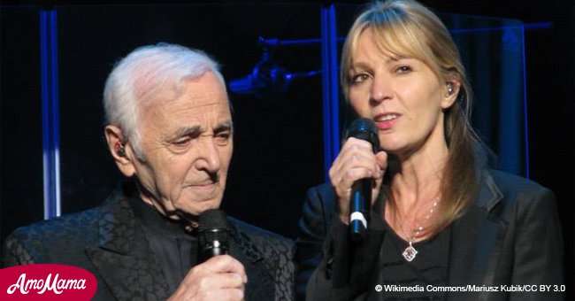 Katia, la fille de Charles Aznavour mariée avec le cousin d'un célèbre chanteur 