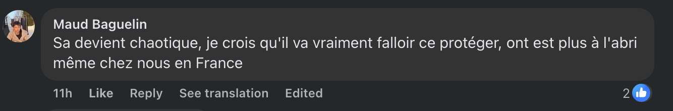 Commentaire d'internaute sur le nouveau pape | Source : capture Facebook@Gossip Room