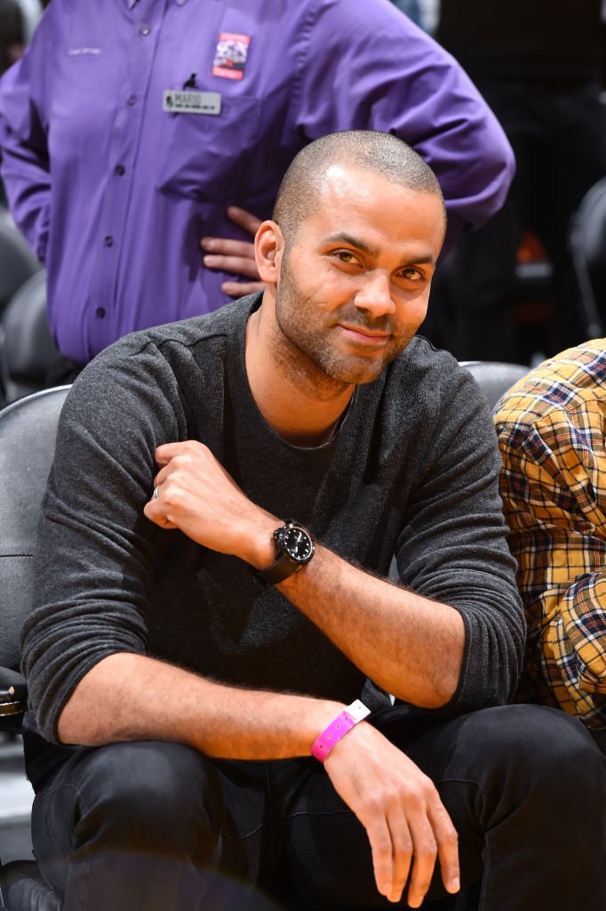 Tony Parker souriant | Source : Getty Images