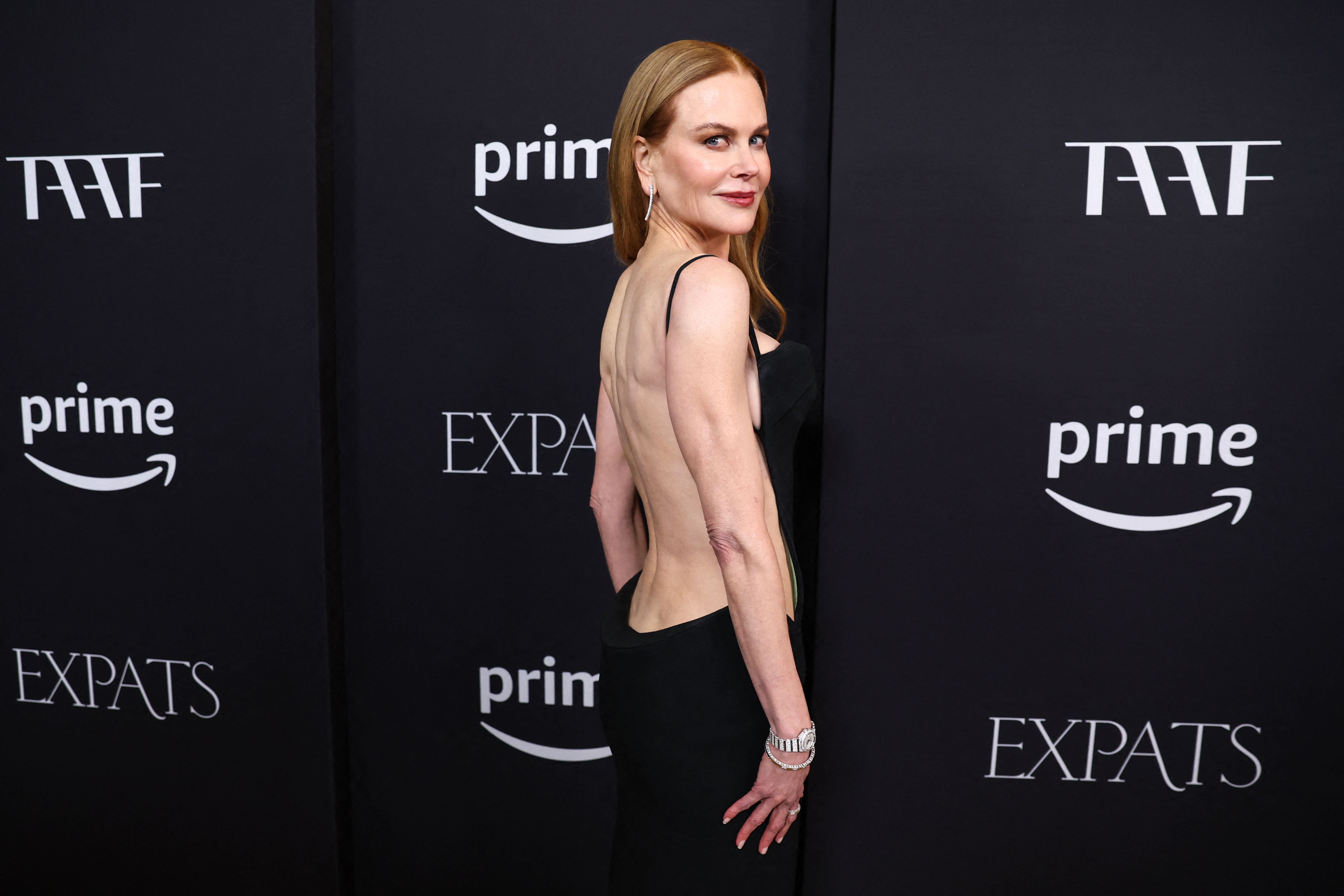 Nicole Kidman assiste à la première new-yorkaise de "Les expatriées" de Prime Video au musée d'art moderne de New York, le 21 janvier 2024. | Source : Getty Images