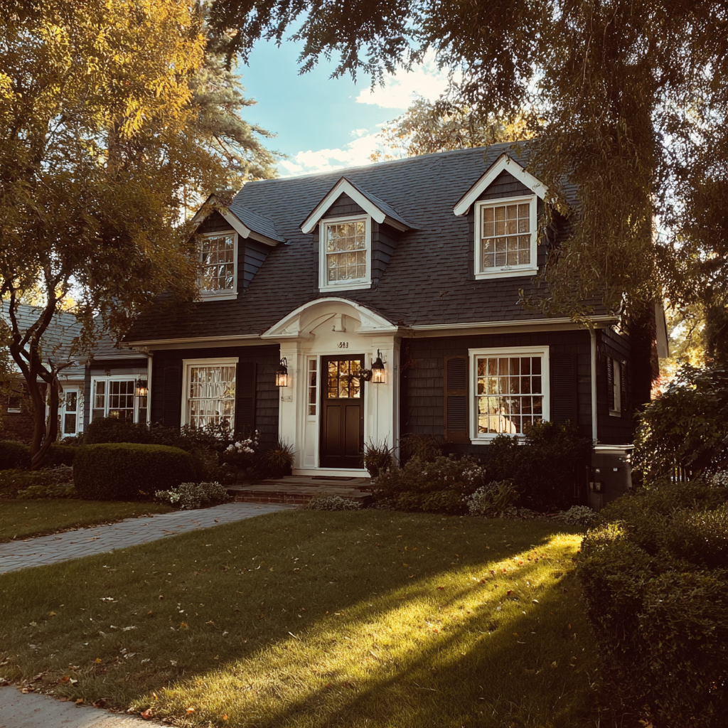 L'extérieur d'une maison | Source : Midjourney
