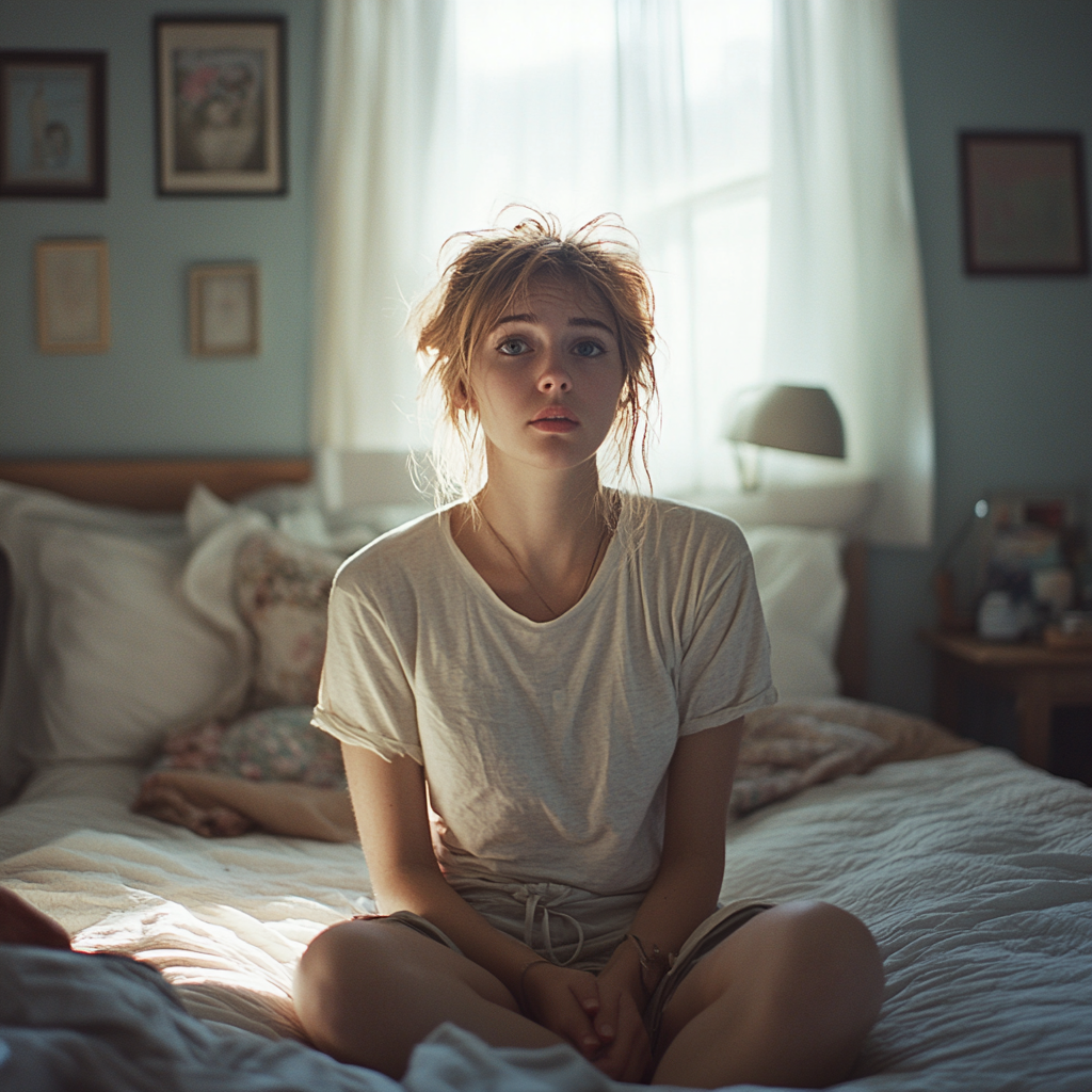 Une femme confuse | Source : Midjourney