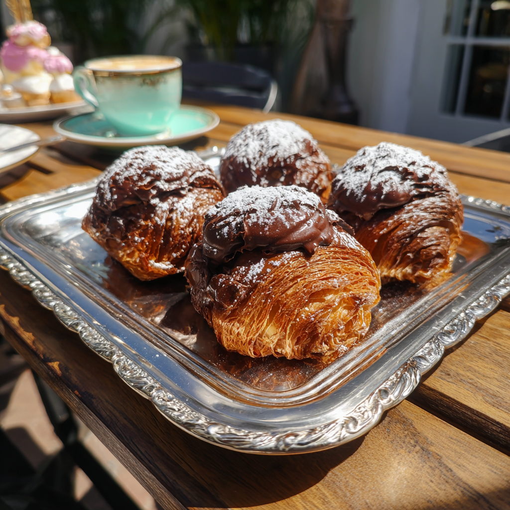 Un plateau de pâtisseries | Source : Midjourney