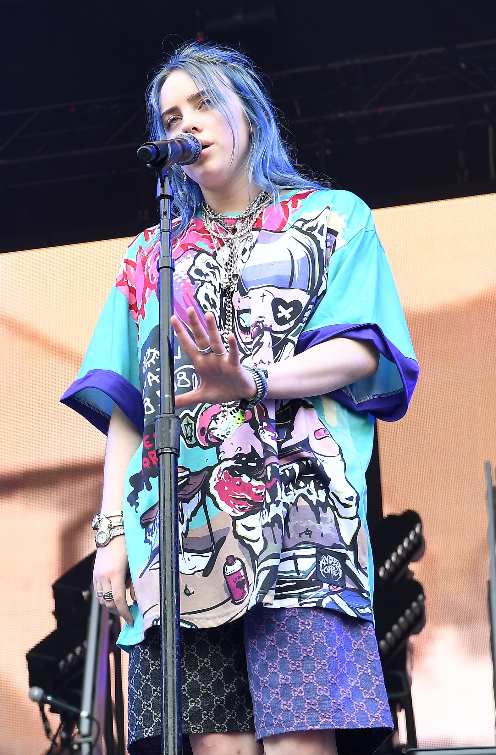 Billie Eilish se produit en concert lors de Music Midtown à Atlanta, en Géorgie, le 16 septembre 2018. | Source : Getty Images