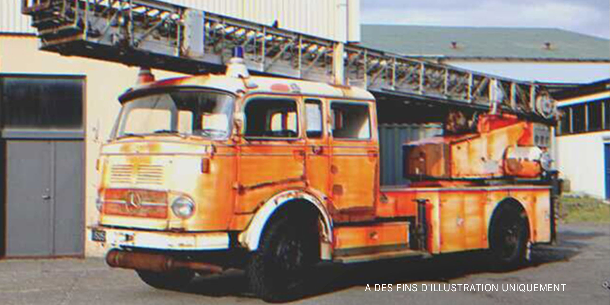 Un vieux camion de pompier | Source : Shutterstock