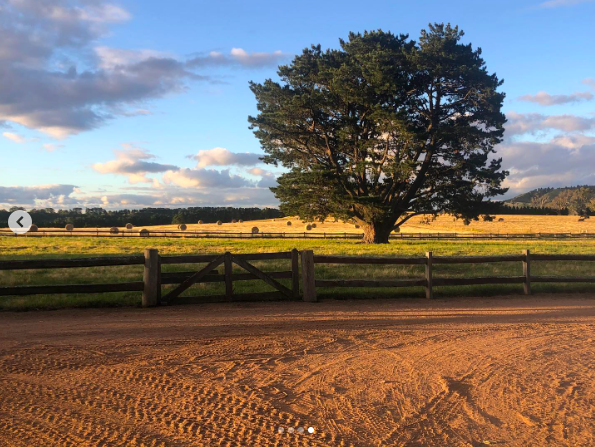 Une vue du terrain de la ferme de Keith Urban et Nicole Kidman en Australie, postée le 22 avril 2021 | Source : Instagram/nicolekidman