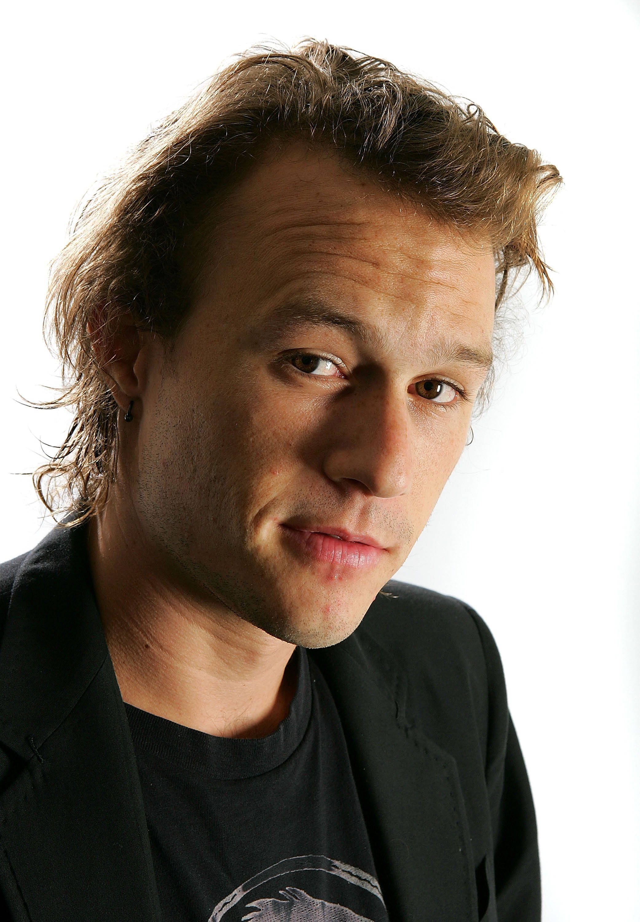 Heath Ledger lors d'une séance de portrait à Toronto, Canada, le 8 septembre 2006 | Source : Getty Images