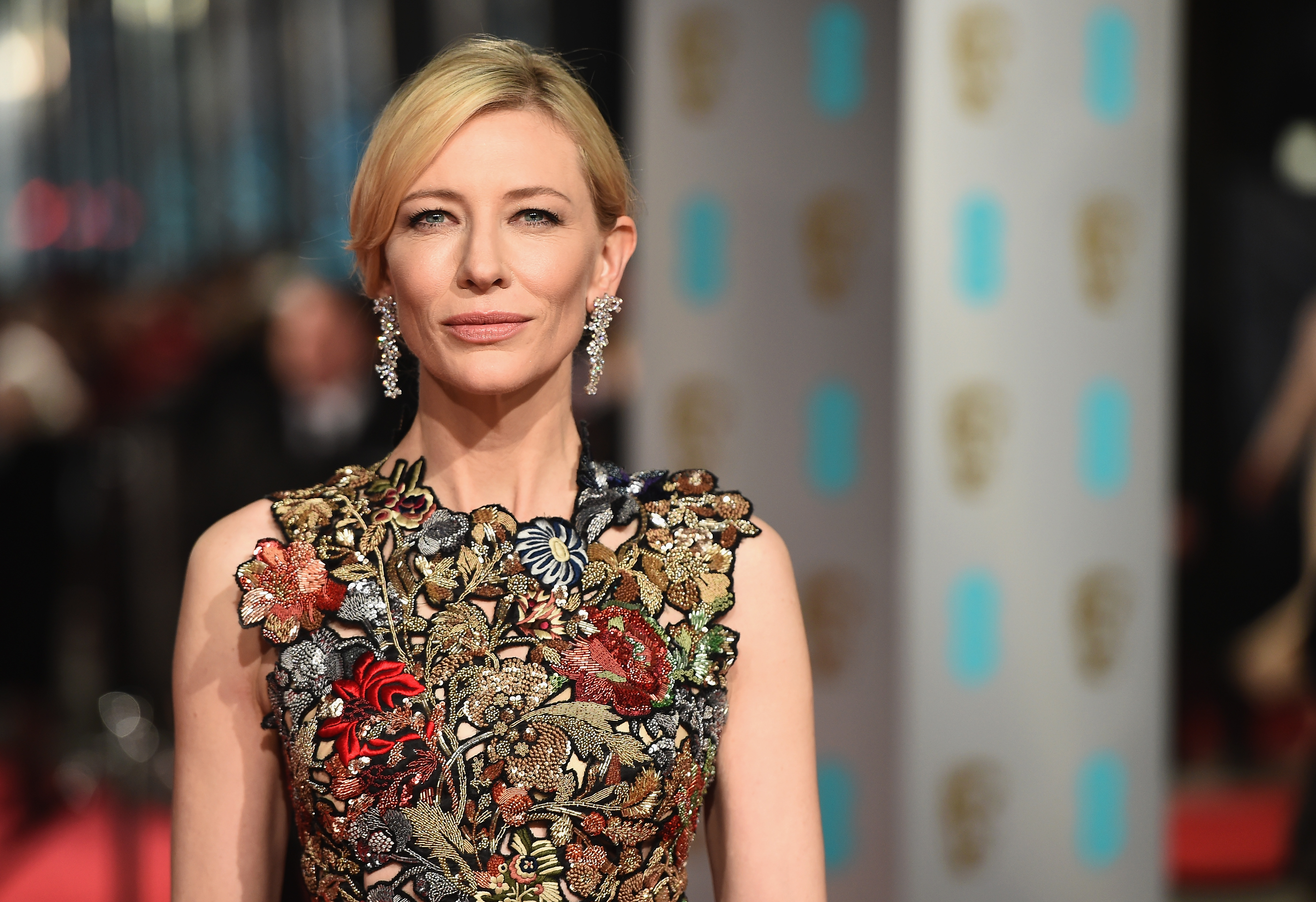 Cate Blanchett lors de la cérémonie des EE British Academy Film Awards le 14 février 2016 à Londres, Angleterre. | Source : Getty Images