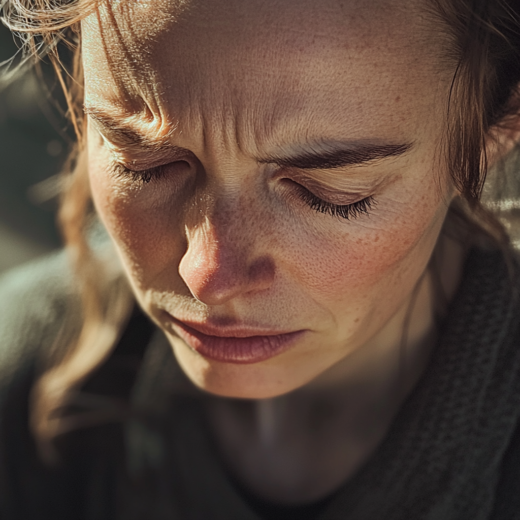 Une femme bouleversée | Source : Midjourney