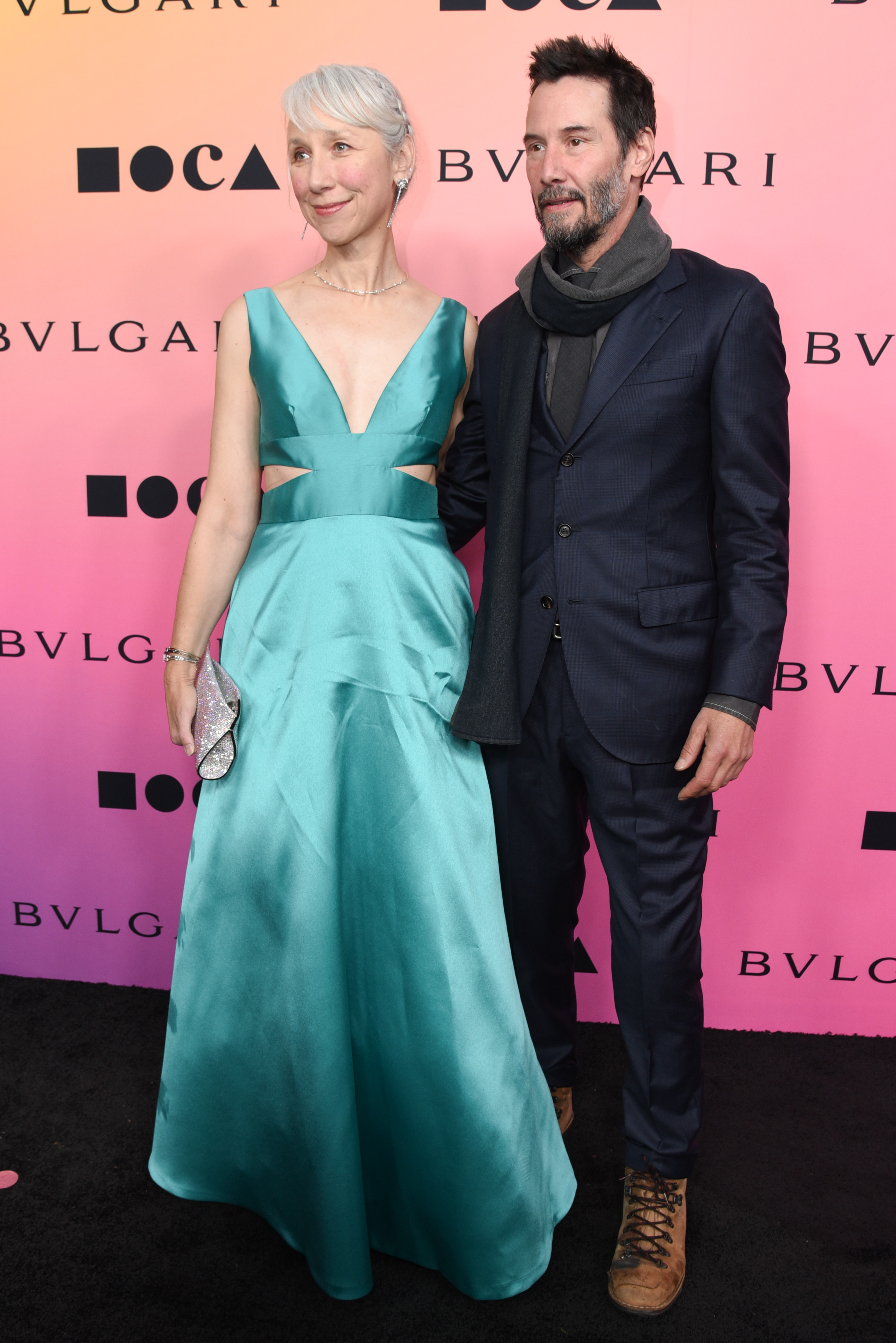 Alexandra Grant and Keanu Reeves au gala du MOCA à Los Angeles en 2024 | Source : Getty Images