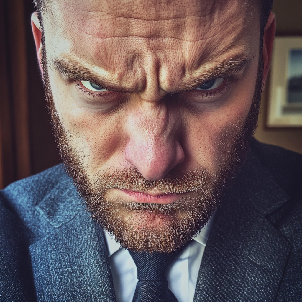 Un homme en colère | Source : Midjourney