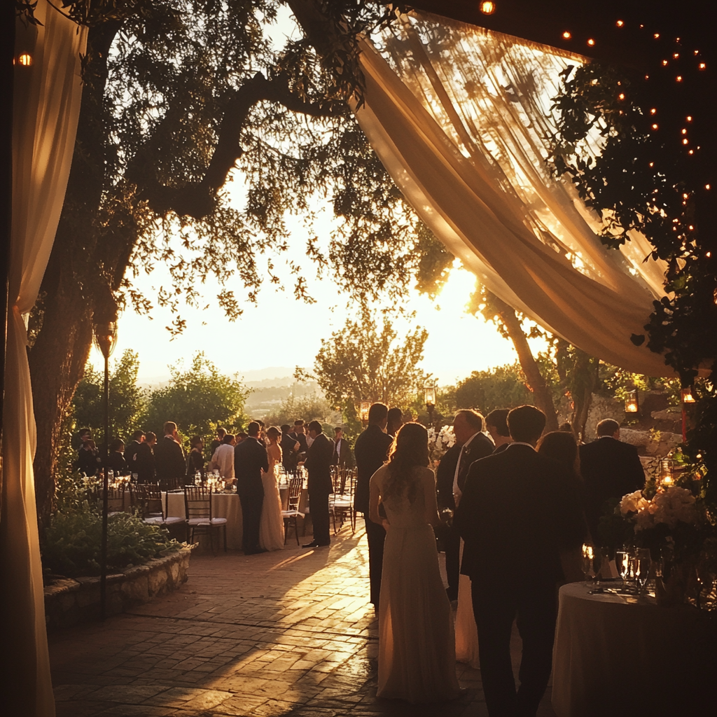 Wedding guests | Source: Midjourney