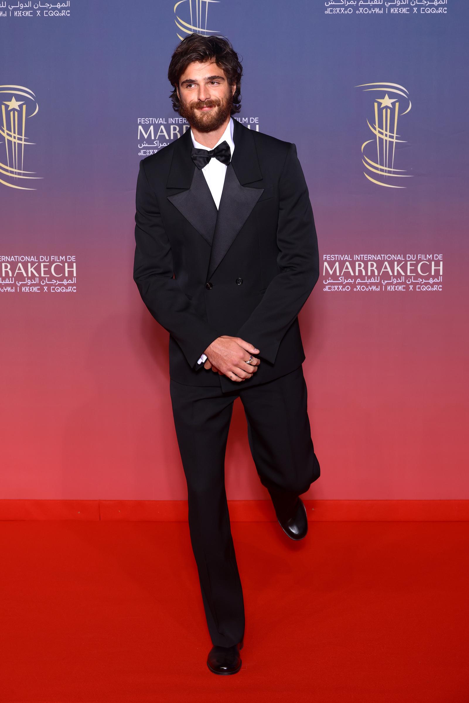 Jacob Elordi lors de la cérémonie d'ouverture pendant le 21e Festival international du film de Marrakech, le 29 novembre 2024, à Marrakech, au Maroc | Source : Getty Images